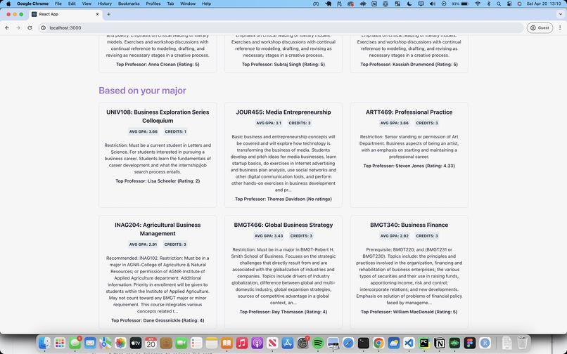 CoursifyUMD – screenshot 7