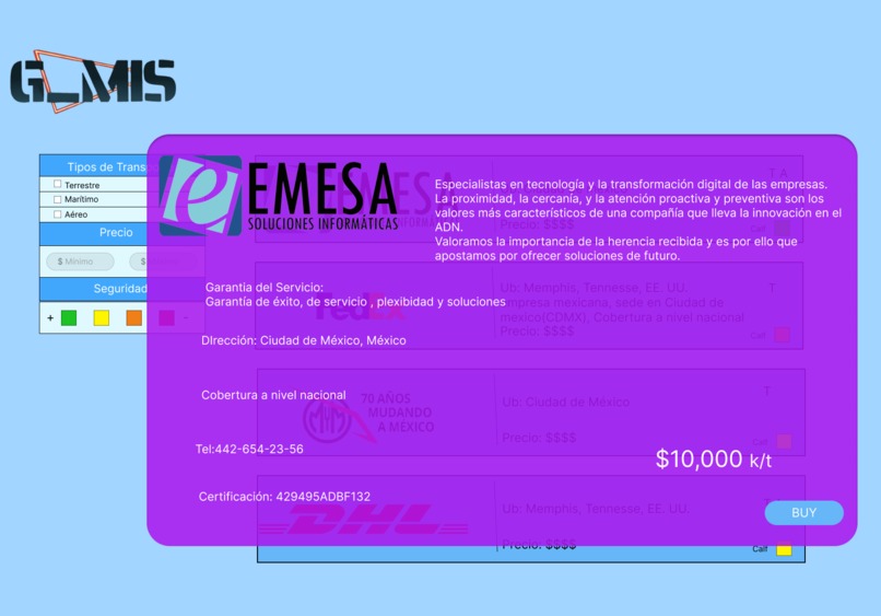G-MIS, (Global Mobility Index and Solutions) – screenshot 3