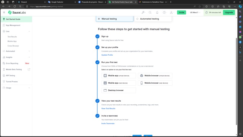Caminos Seguros – screenshot 1