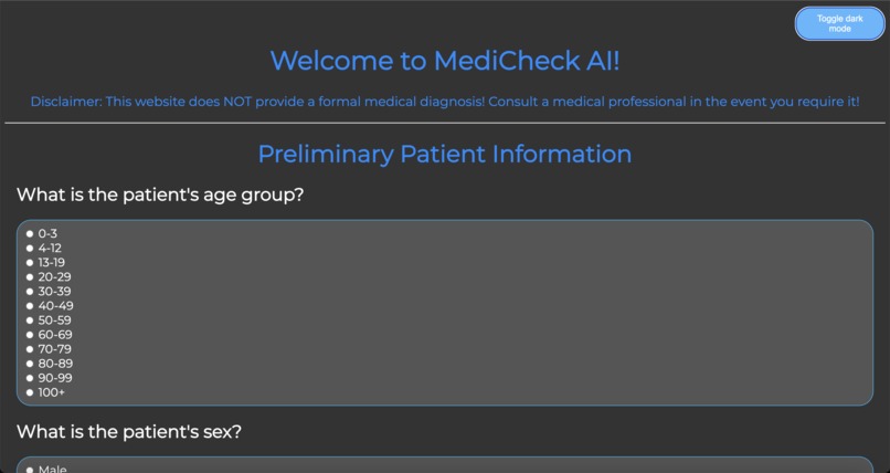 MediCheck AI – screenshot 1