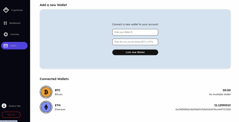  CryptoCare – screenshot 2