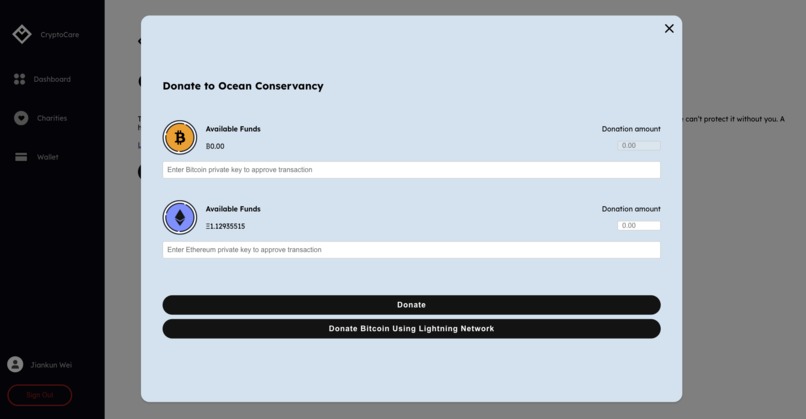  CryptoCare – screenshot 4