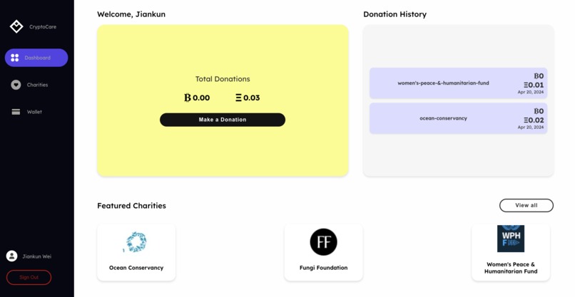  CryptoCare – screenshot 5