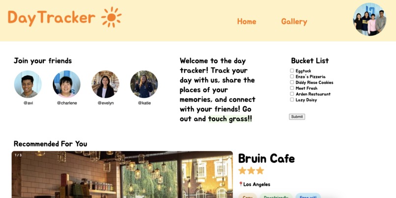DayTracker – screenshot 1