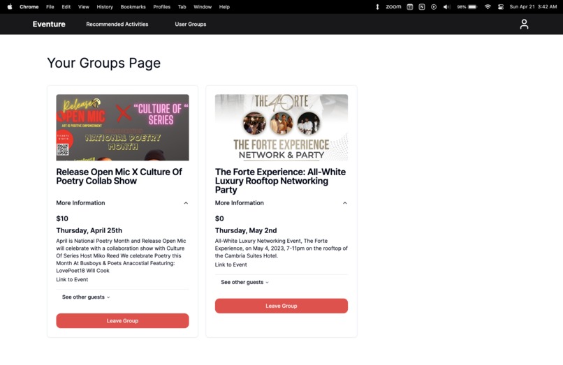 Eventure – screenshot 5