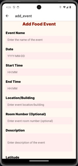 UMD Foodies – screenshot 3