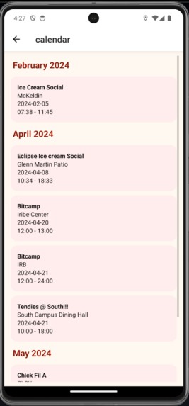 UMD Foodies – screenshot 4