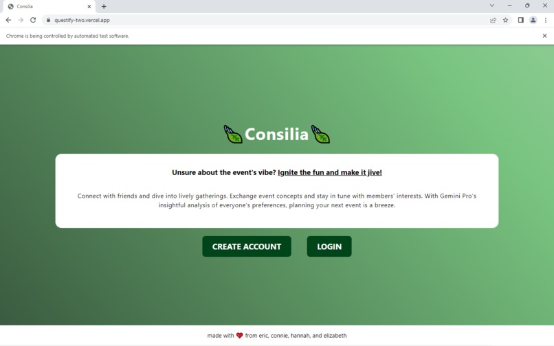 Consilia – screenshot 2