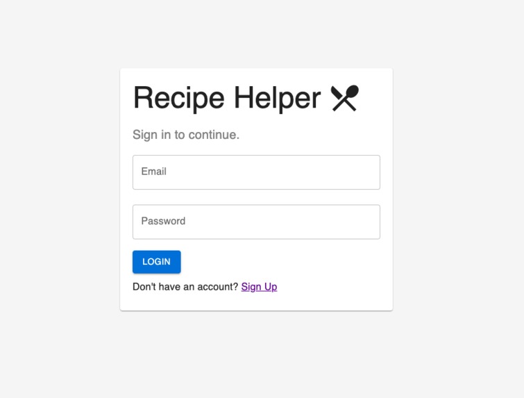 Recipe Help – screenshot 1