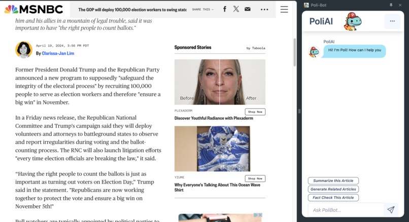 PoliAI – screenshot 2