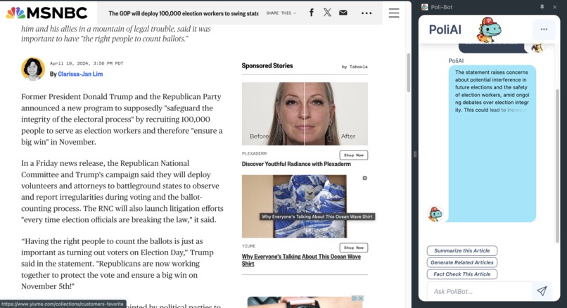 PoliAI – screenshot 3