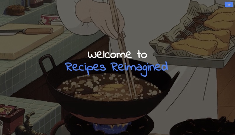 Recipes Reimagined – screenshot 1