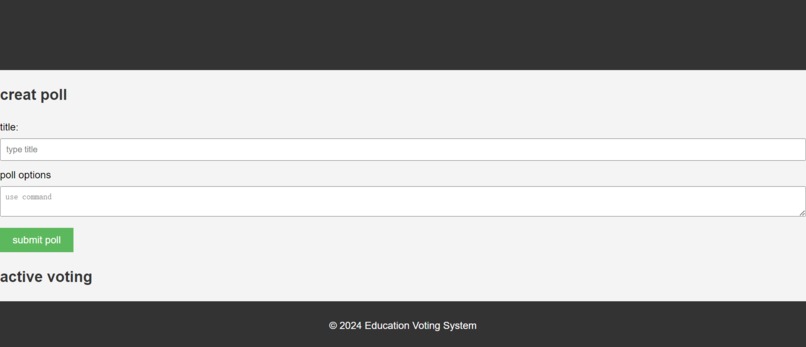 Decentralized Voting Application - Vote tours – screenshot 1