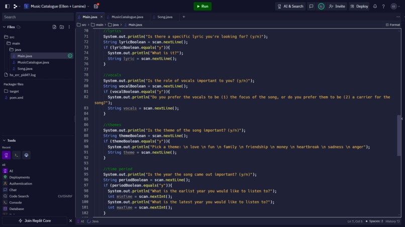 Music Catalogue – screenshot 3
