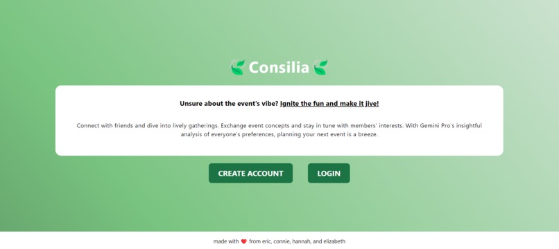 Consilia – screenshot 1