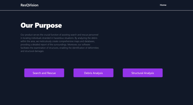 ResQVision – screenshot 1