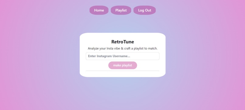 RetroTune – screenshot 1