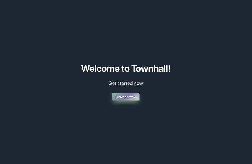 Townhall – screenshot 1