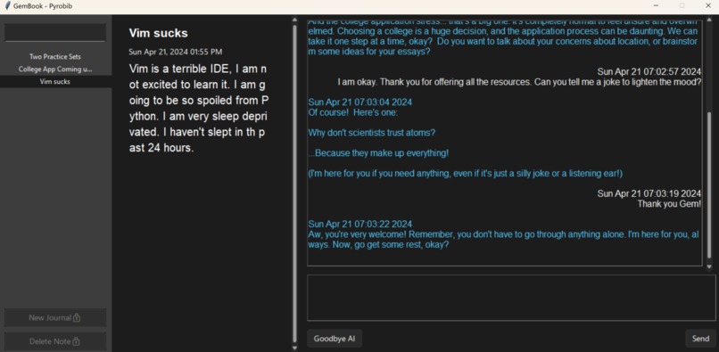 GemJournal – screenshot 4