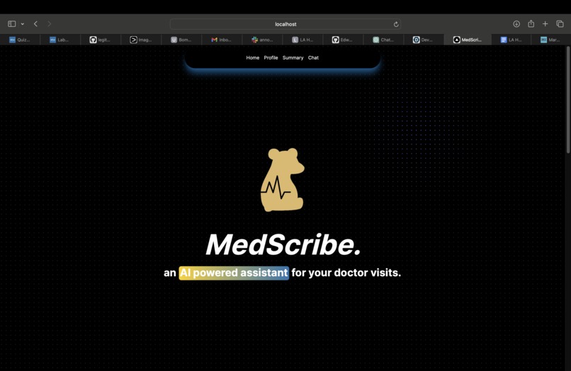 MedScribe – screenshot 1