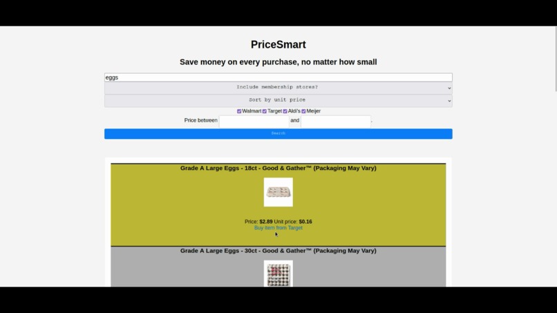 PriceSmart #19 – screenshot 1