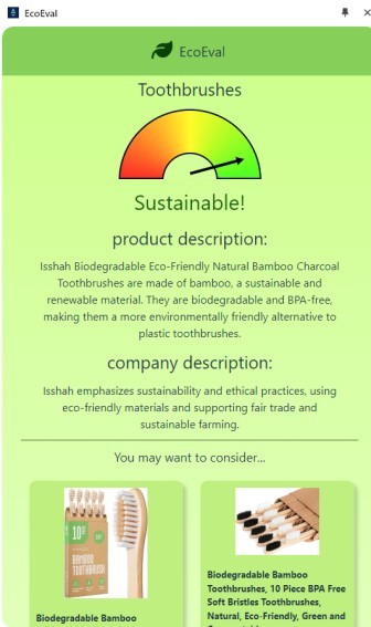EcoEval – screenshot 3