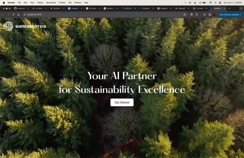 Sustainalytics – screenshot 1