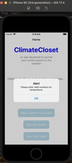 ClimateCloset – screenshot 9