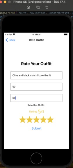 ClimateCloset – screenshot 5