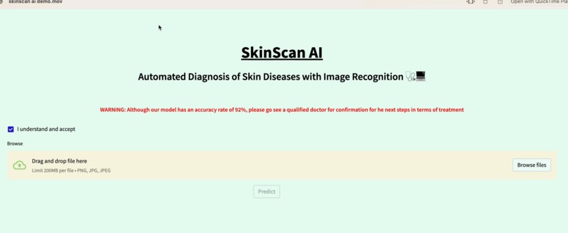 SkinScan AI – screenshot 1
