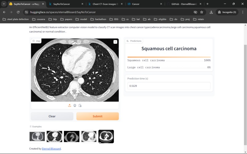 Cancer Detector for a Cancer Free World – screenshot 4