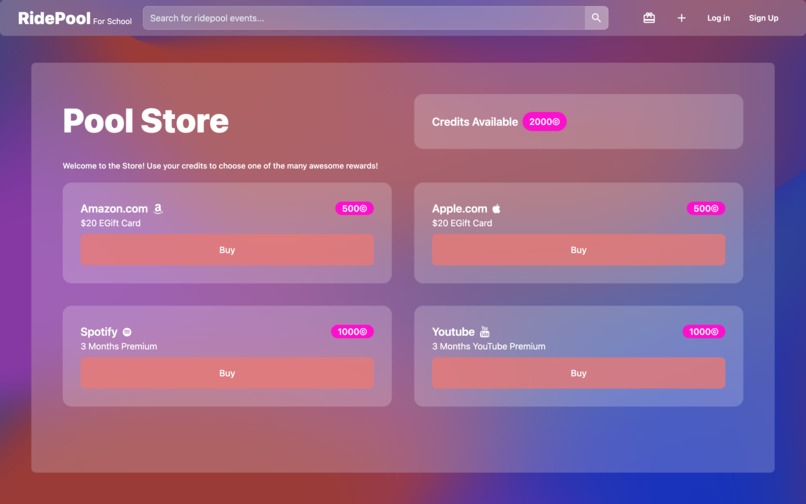 RidePool – screenshot 2