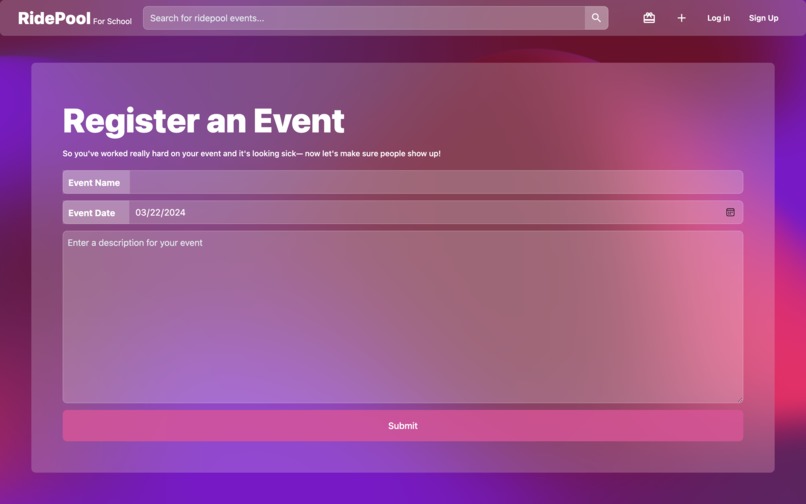 RidePool – screenshot 3