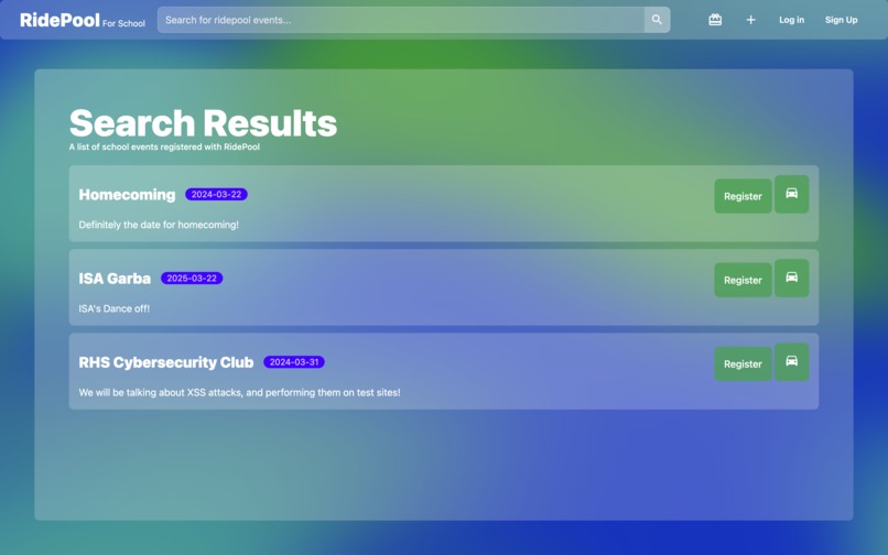 RidePool – screenshot 4