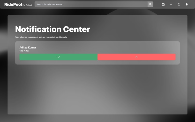 RidePool – screenshot 5