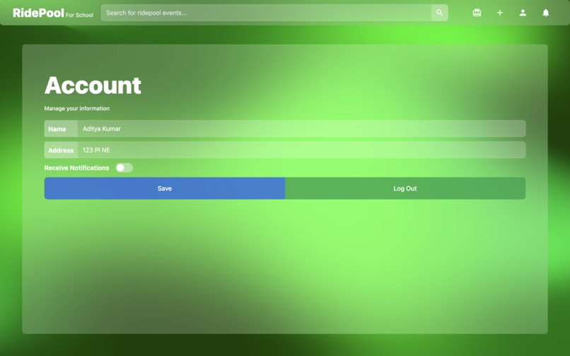 RidePool – screenshot 7