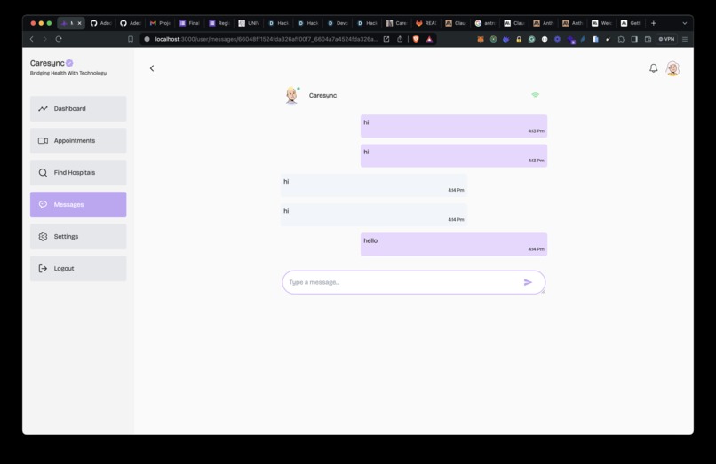 Caresync – screenshot 1