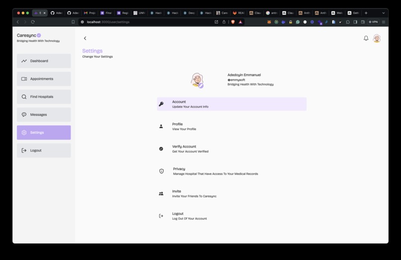 Caresync – screenshot 4