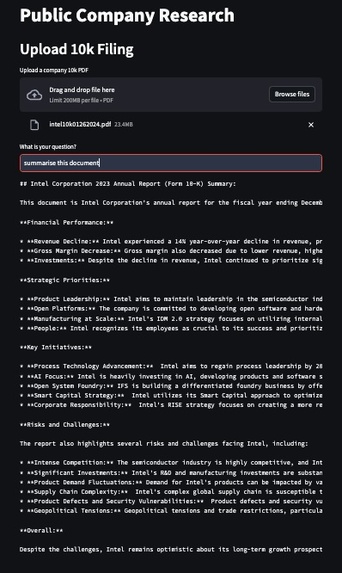 Public Company Research – screenshot 3