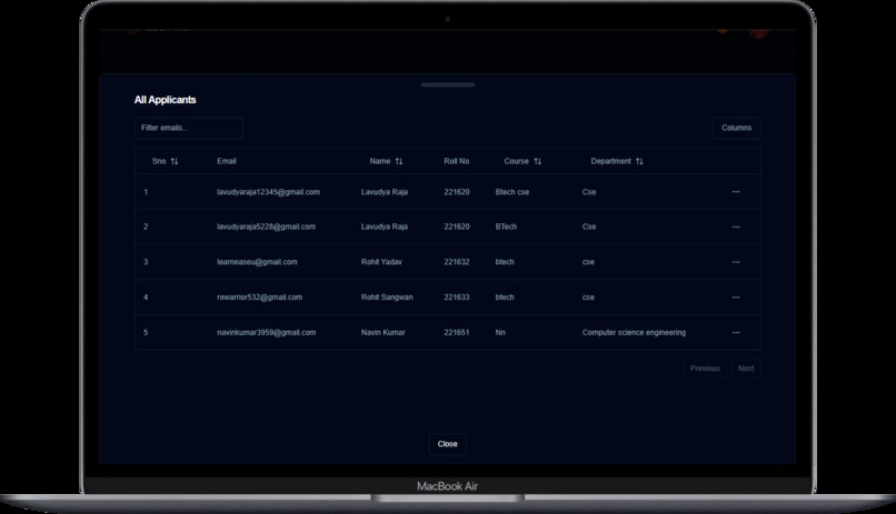 GEC PORTAL – screenshot 7