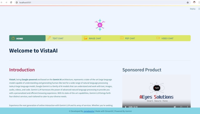 VistaAI – screenshot 1