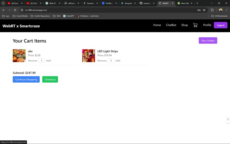 Web RT – screenshot 2