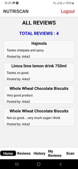 NutriScan  – screenshot 5