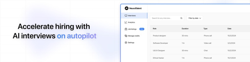 NeuraTalent – screenshot 1