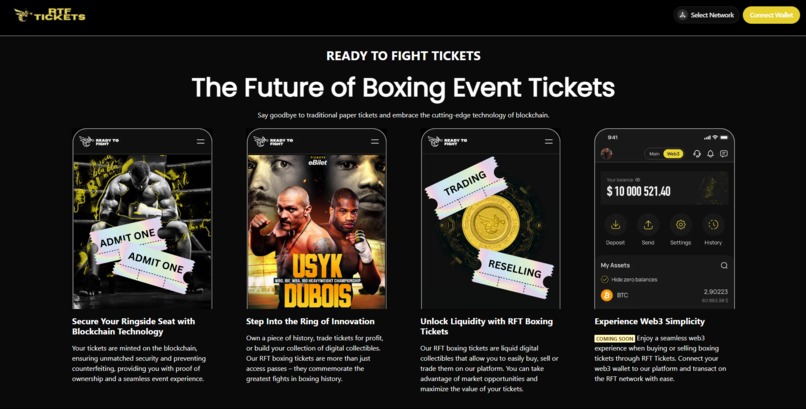 RTF Ticketing Service – screenshot 1