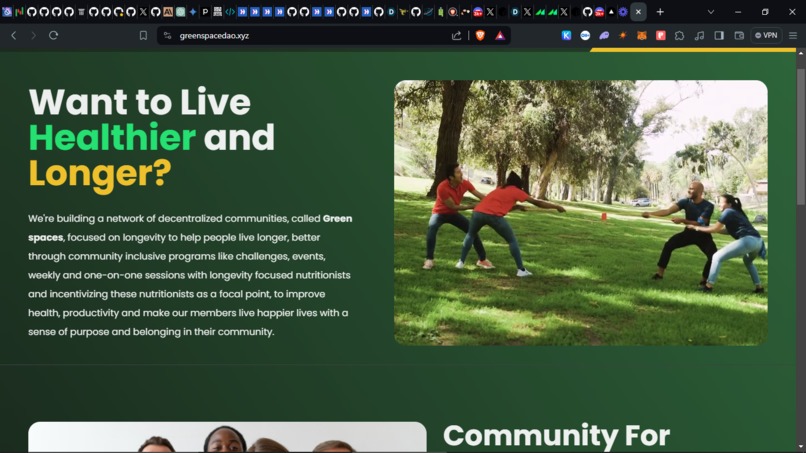 GreenspaceDAO – screenshot 1