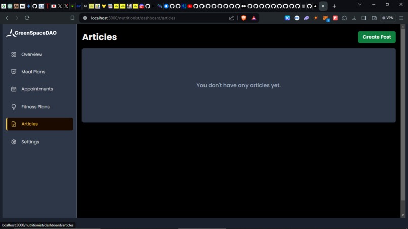 GreenspaceDAO – screenshot 3