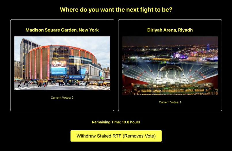 RTF Vote – screenshot 2