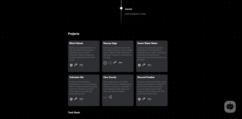 PortfolioChatbot – screenshot 2
