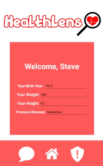 HealthLens – screenshot 2